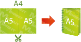 Brošuur A5 spriaalköide alates 4 lk.