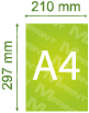 Paberi formaat A4