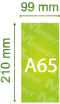 Paberi formaat A65