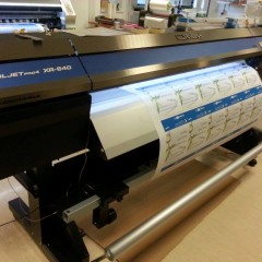 Roland with plotter